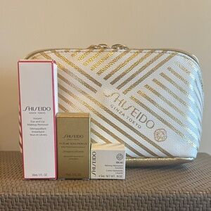 Shiseido Future Solution LX, Ibuki, and Eye/Lip Makeup Remover Travel Set
